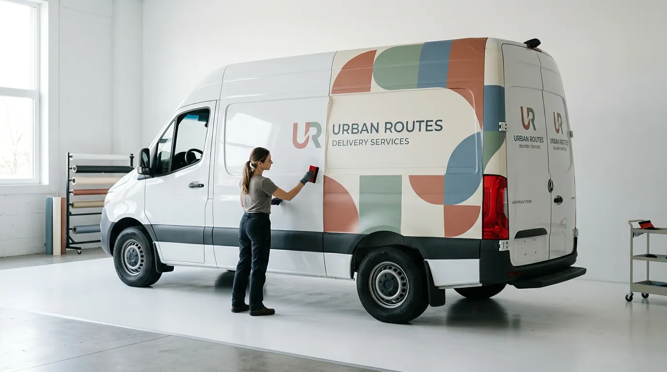 Bestelwagen bestickeren: complete gids voor een strak resultaat