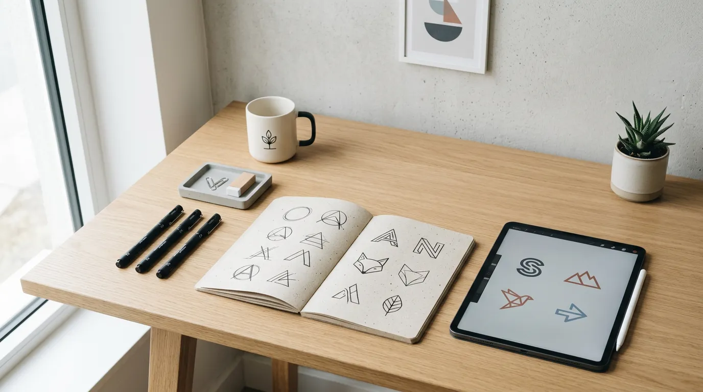 Logo ontwerpen: stappenplan, stijlen en bestandsset 2026
