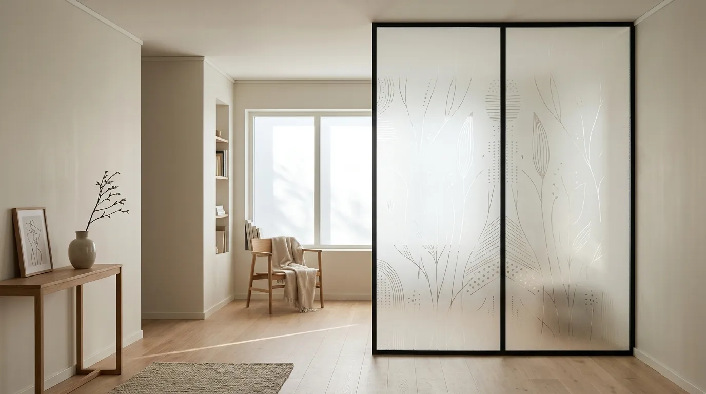 Glasdecoratie: ideeën, folie en montage tips voor elke ruimte