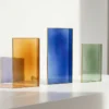 Gekleurd glas decoratie: ideeën, folie en montage tips