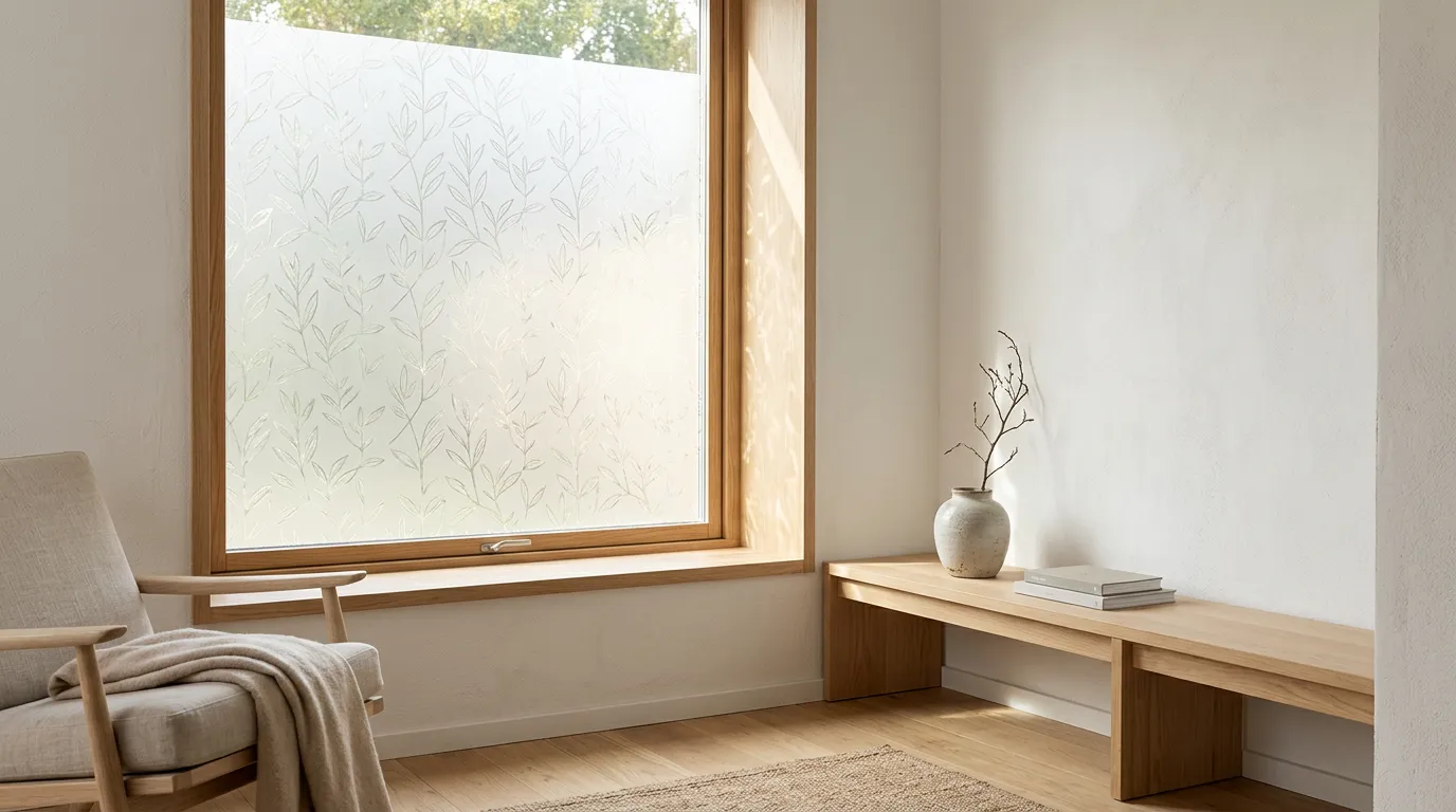 Glas decoratie raam: ideeën en folie tips