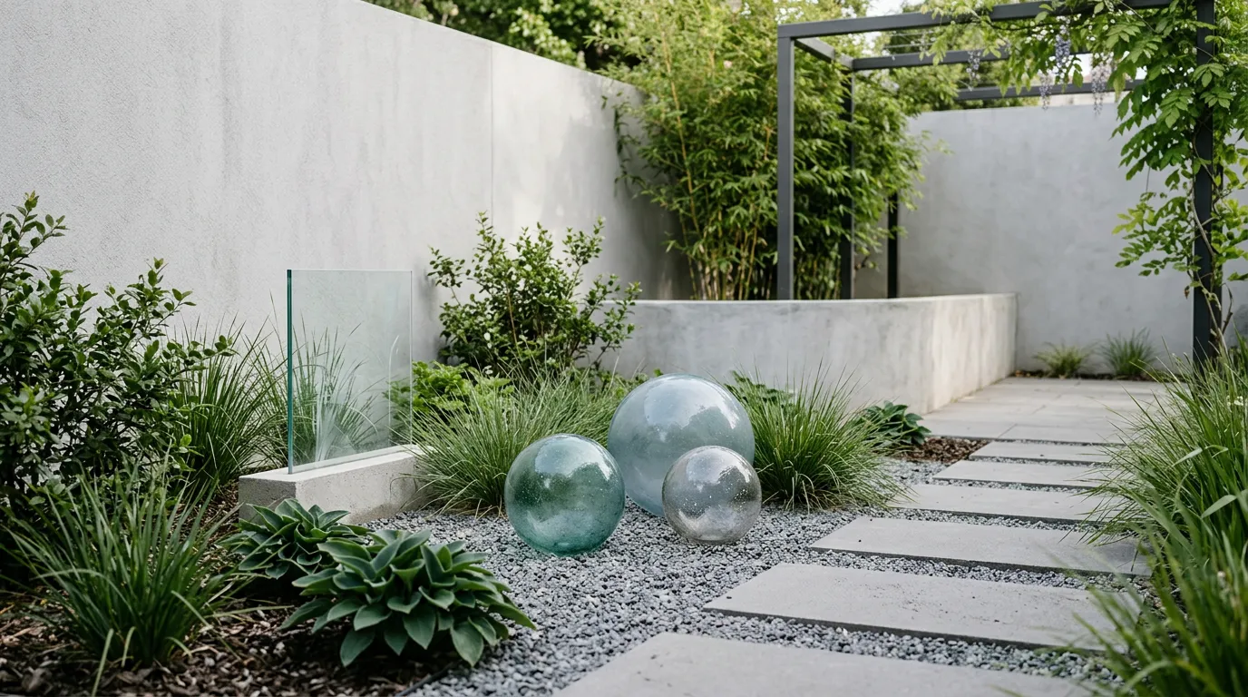 Glas decoratie tuin: ideeën, folie en slimme tips