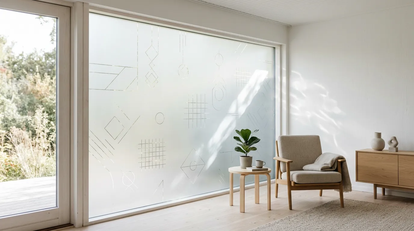 Glasdecoraties: ideeën, folie tips en montage